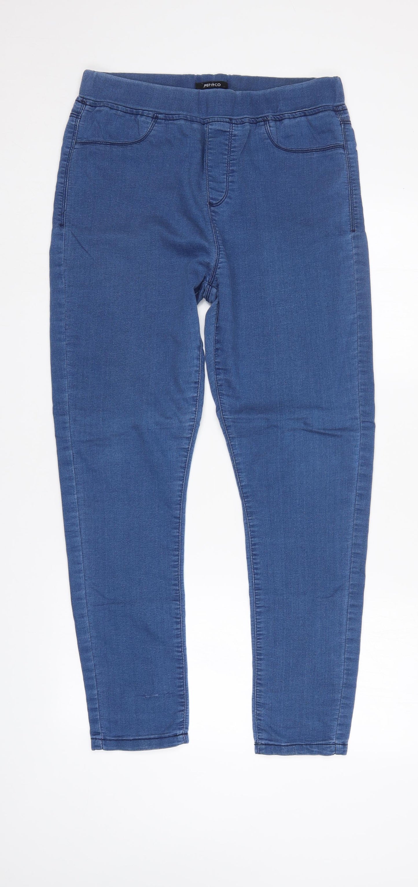 Pep & co Womens Blue   Straight Jeans Size 16 L29 in