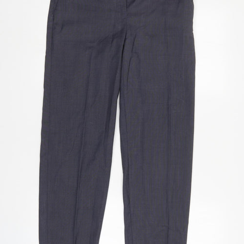 M&S Womens Grey   Trousers  Size 8 L30 in
