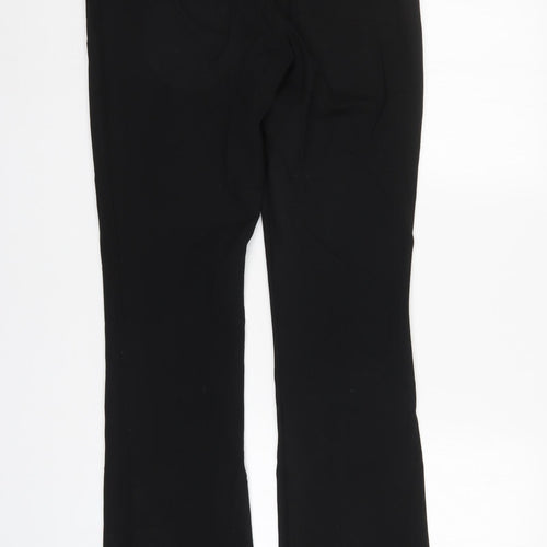 Next  Womens Black   Trousers  Size 10 L33 in