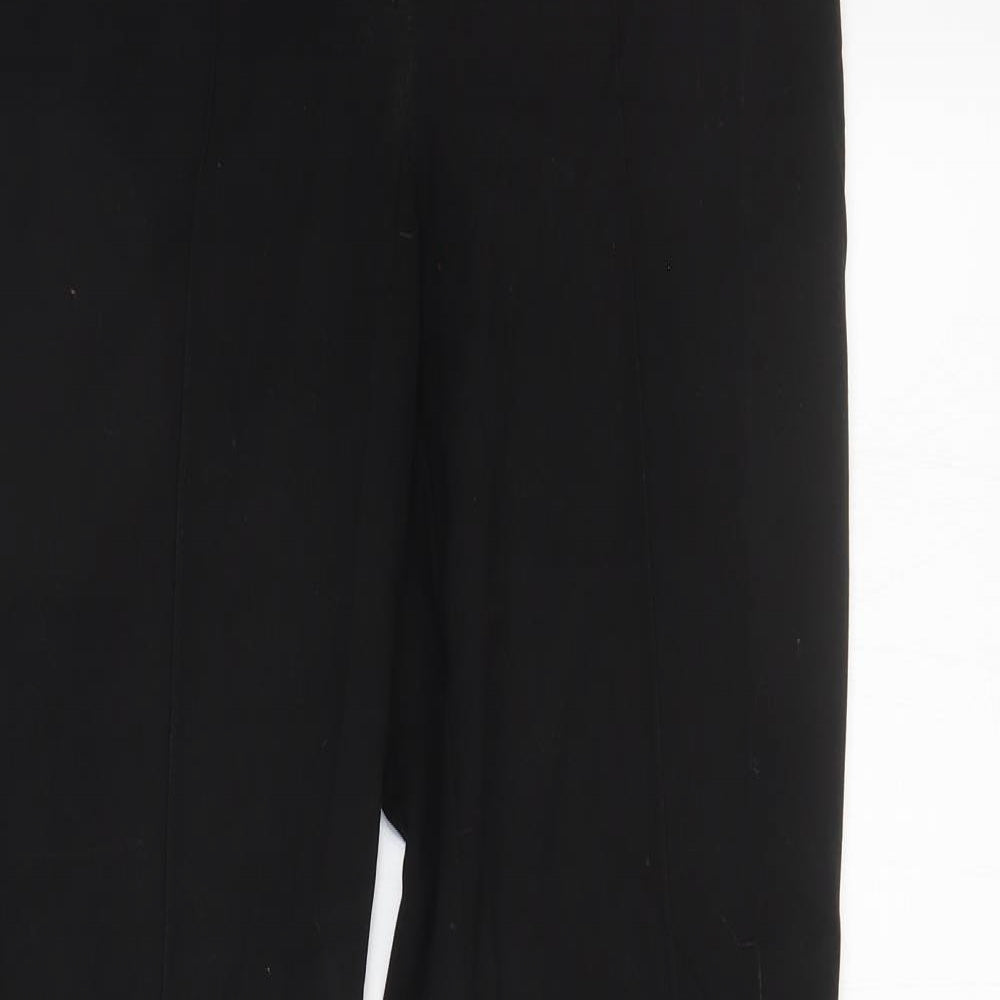Next  Womens Black   Trousers  Size 10 L33 in