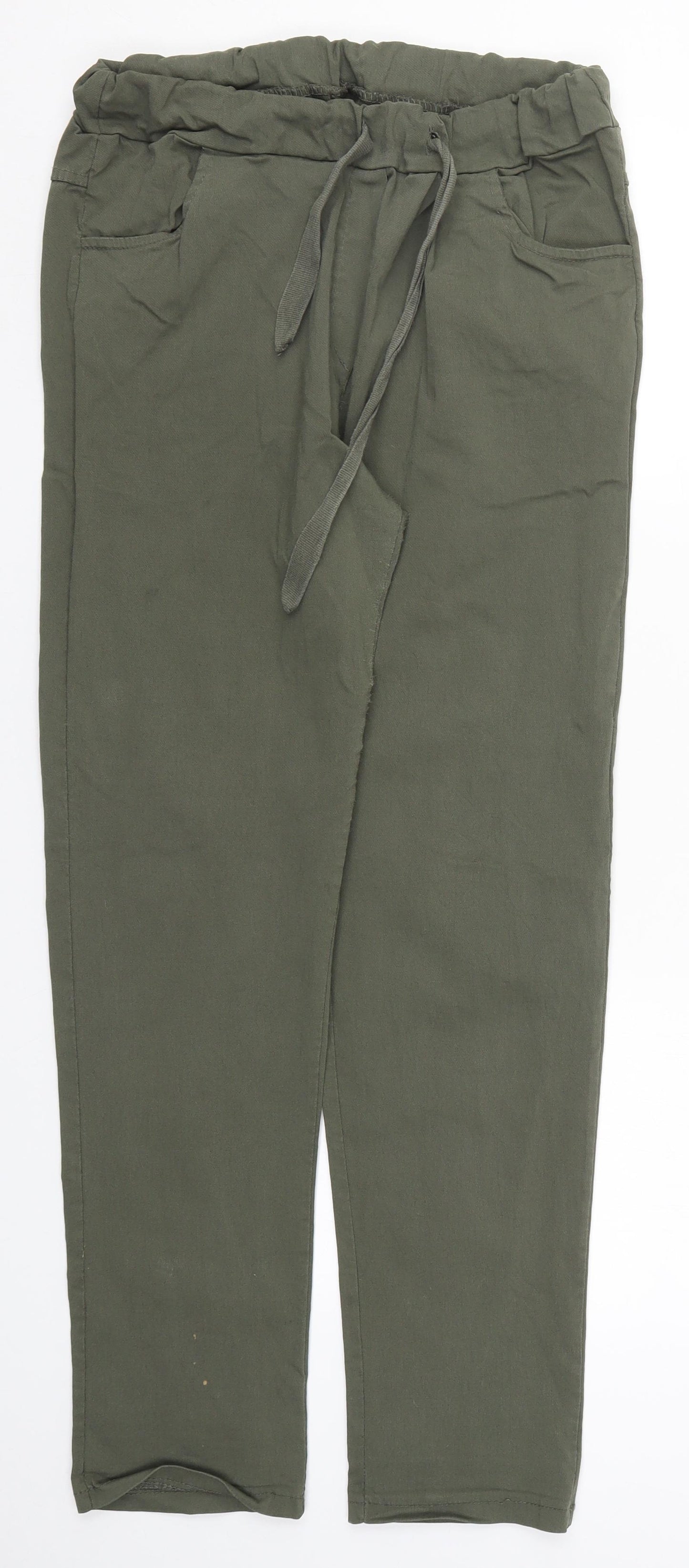 Preworn Womens Green   Trousers  Size 32 in L27 in