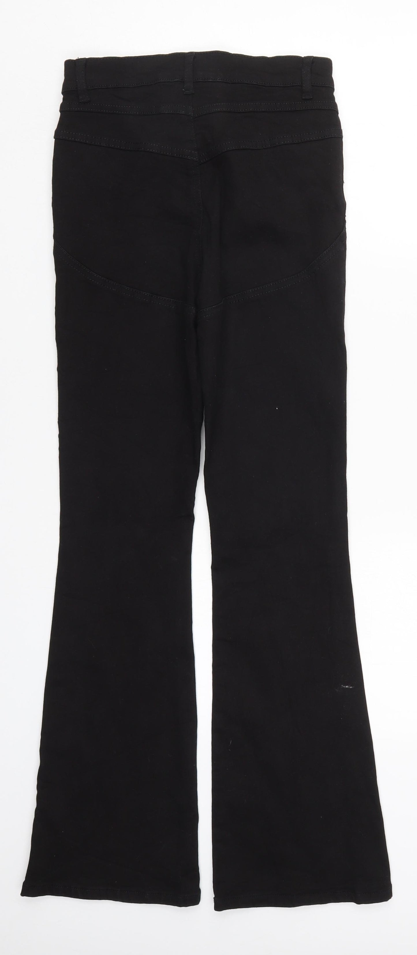 ASOS Womens Black  Denim Bootcut Jeans Size 26 in L28 in