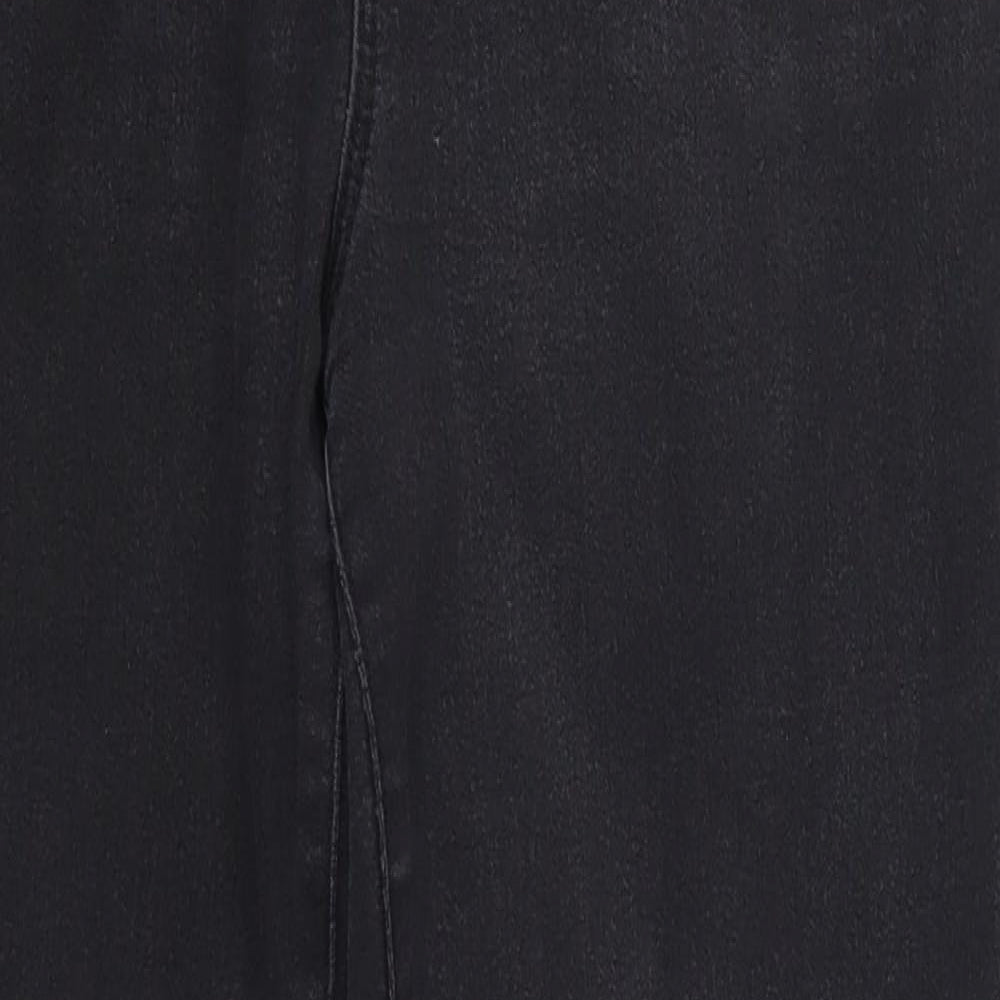 George Womens Grey  Denim Jegging Jeans Size 14 L27 in