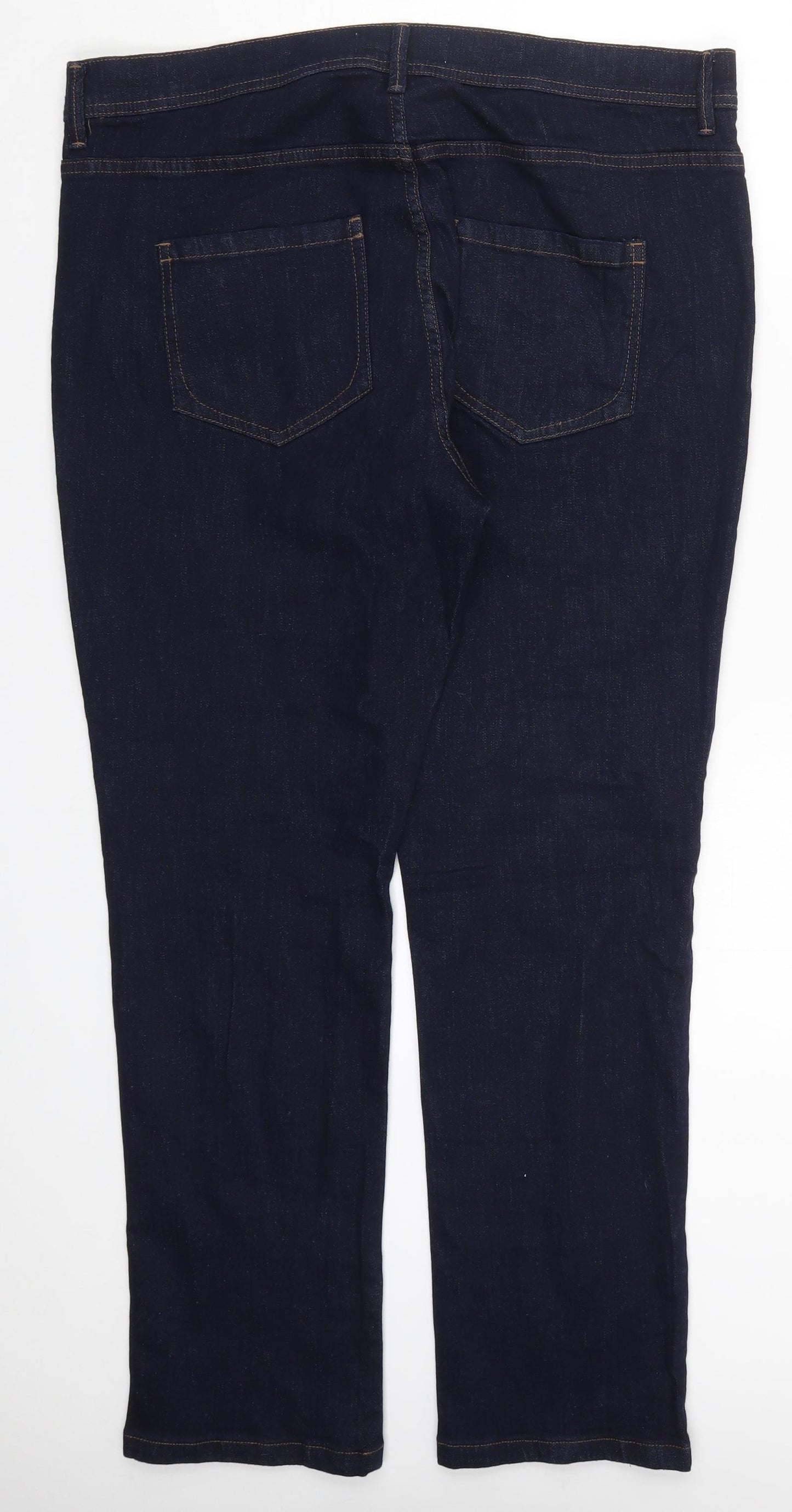 Principles Womens Blue  Denim Straight Jeans Size 18 L29 in