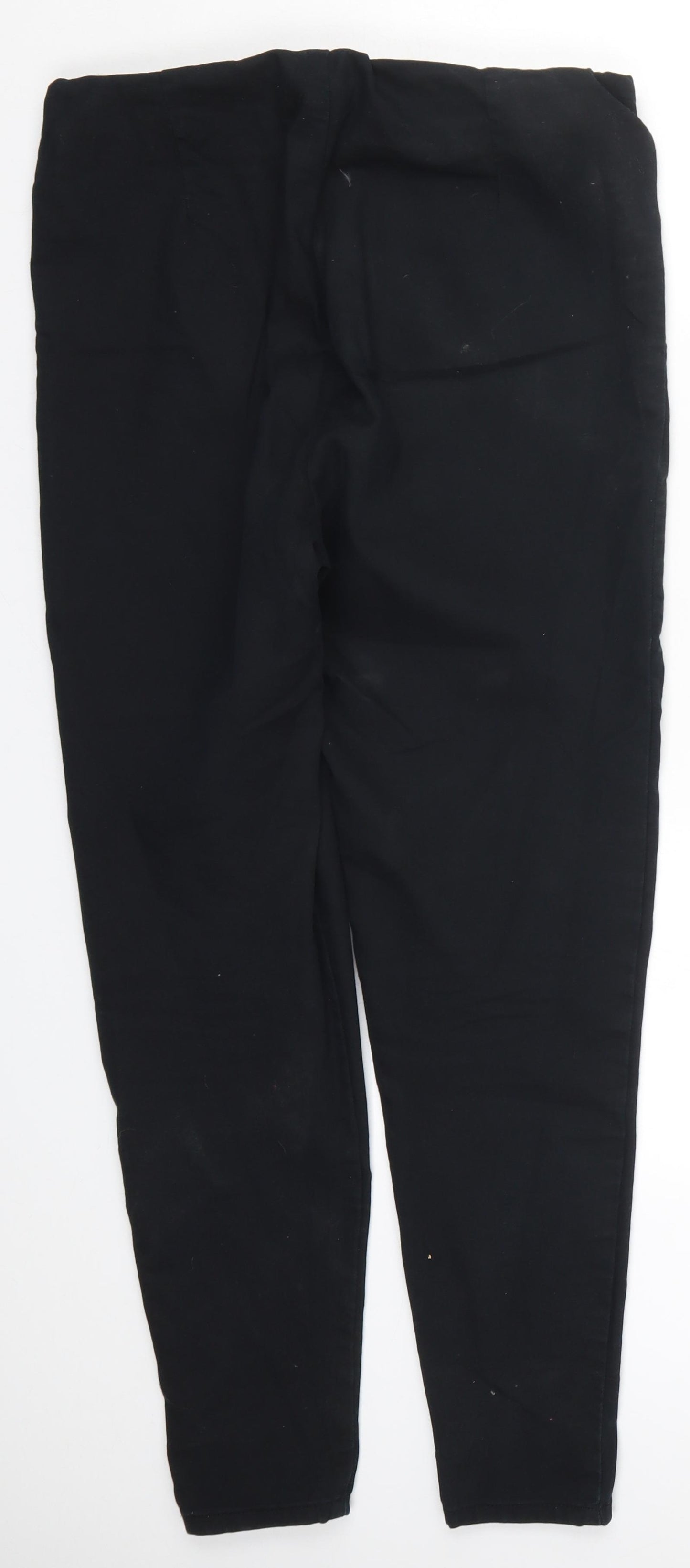 George Womens Black  Denim Jegging Jeans Size 12 L27 in