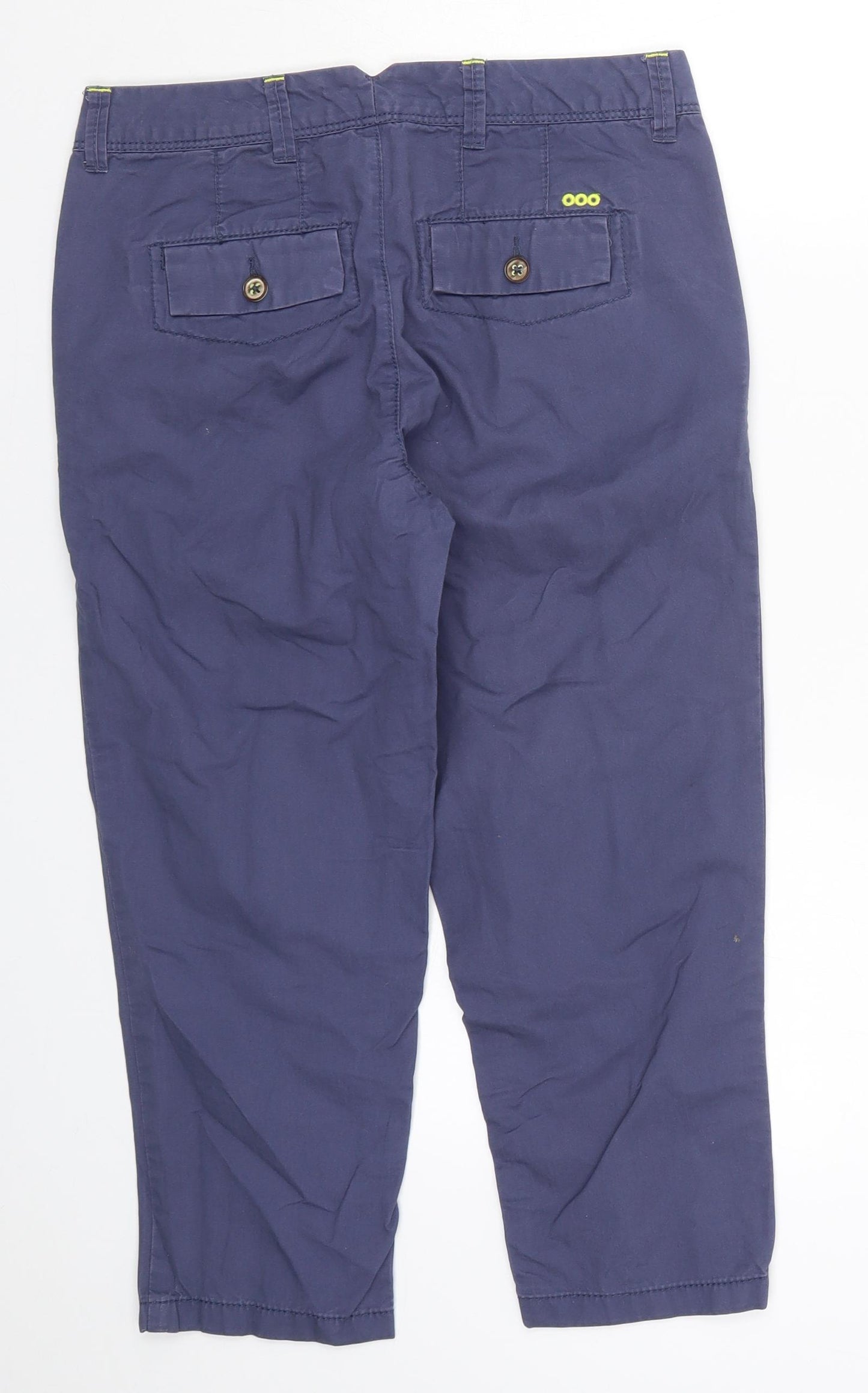 Esprit Womens Blue   Cropped Trousers Size 6 L21 in