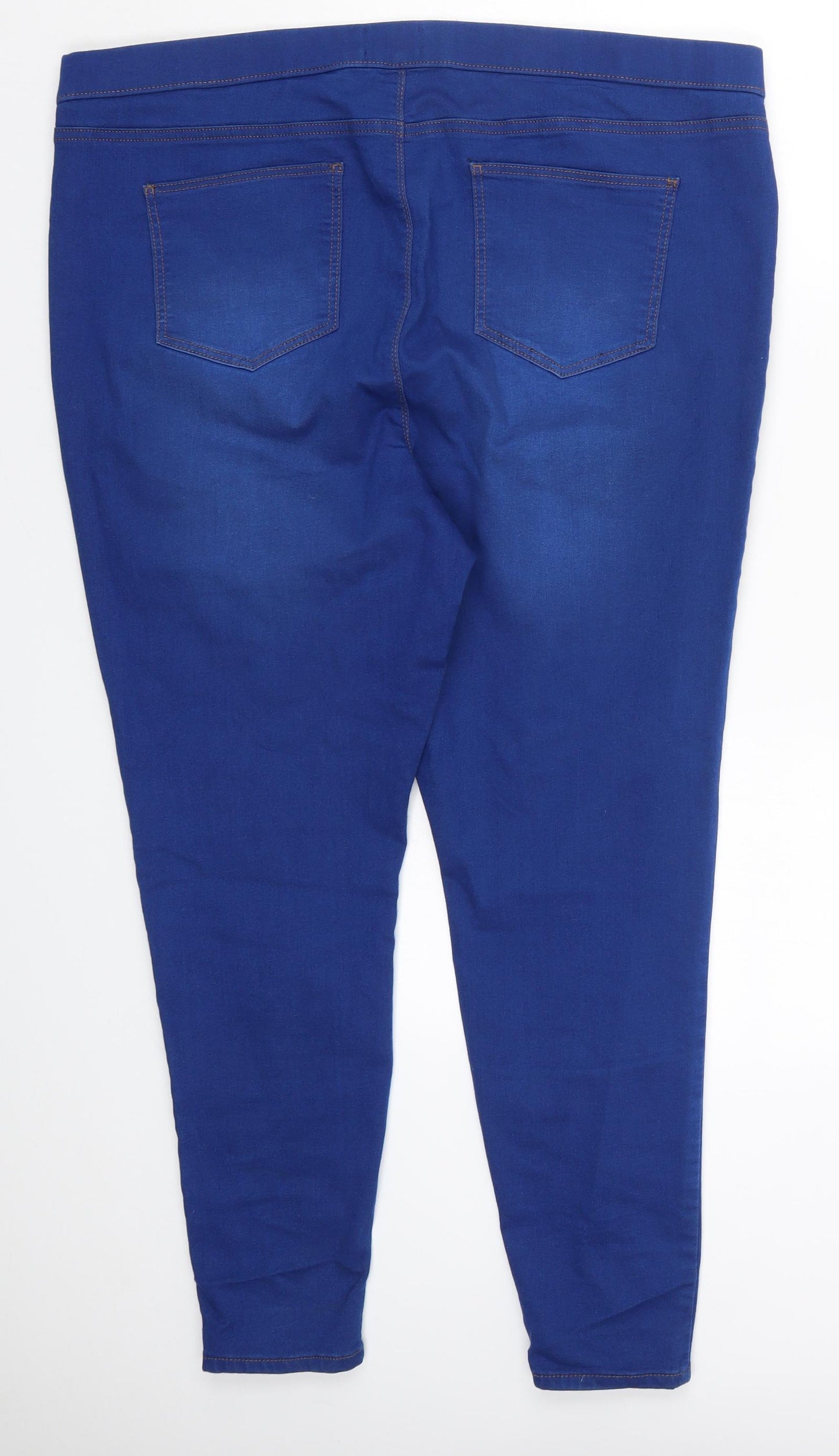Matalan Womens Blue  Denim Jegging Jeans Size 20 L26 in