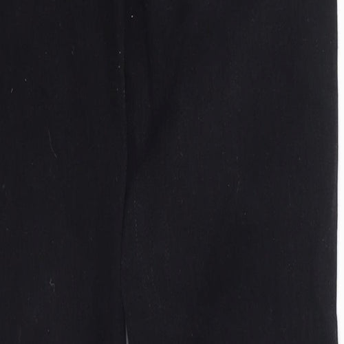 Lee Womens Black  Denim Skinny Jeans Size 26 in L30 in