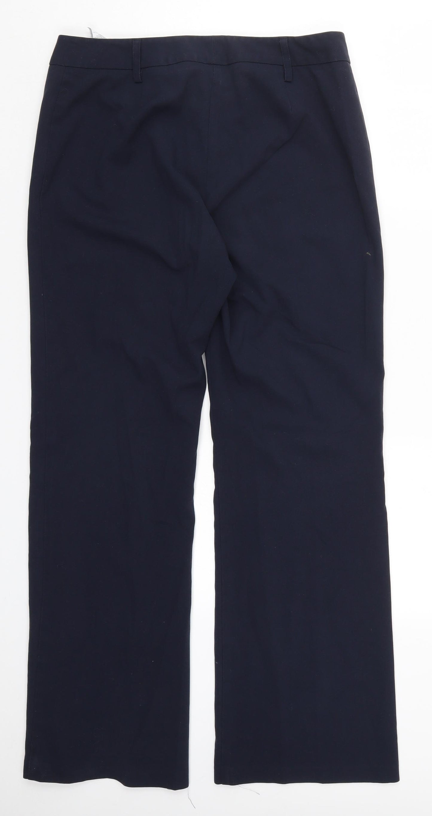 Marks and Spencer Womens Blue   Trousers  Size 12 L30 in