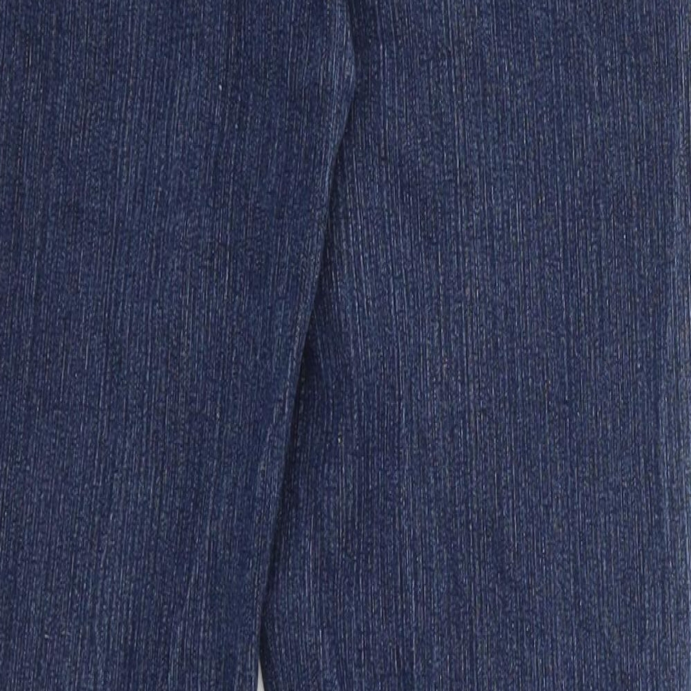 Marks and Spencer Womens Blue  Denim Bootcut Jeans Size 10 L27 in