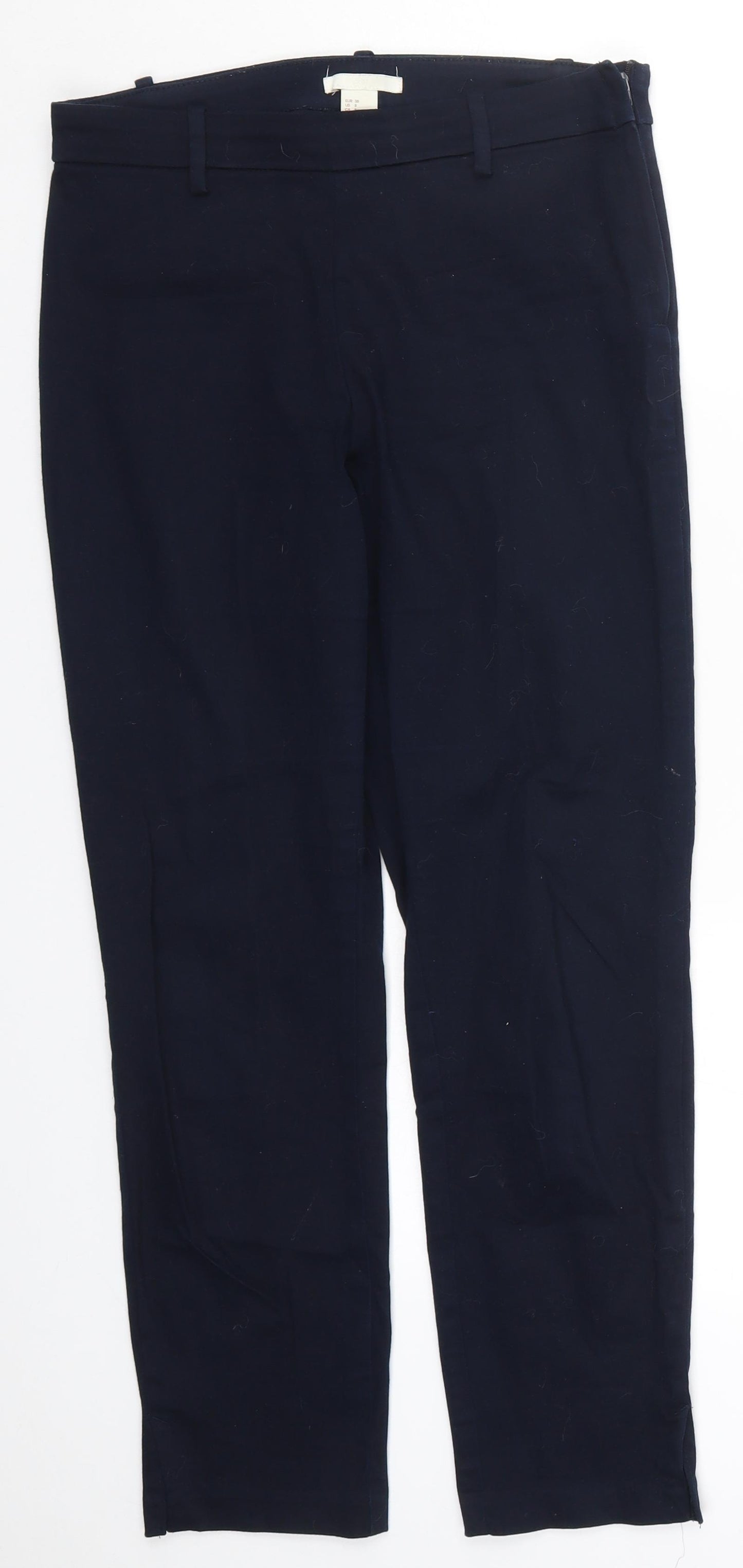 H&M Womens Blue   Trousers  Size 10 L26 in