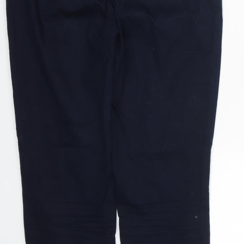 H&M Womens Blue   Trousers  Size 10 L26 in