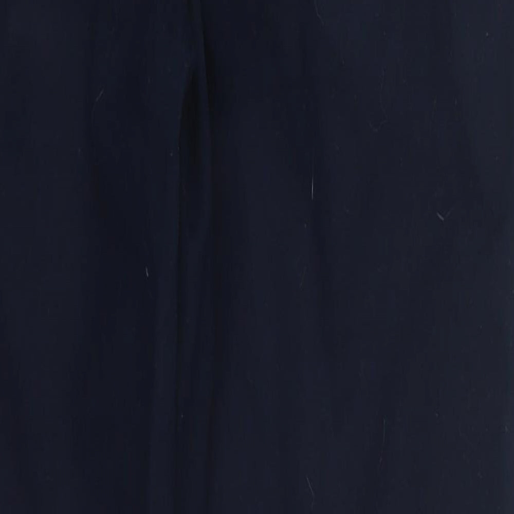 H&M Womens Blue   Trousers  Size 10 L26 in
