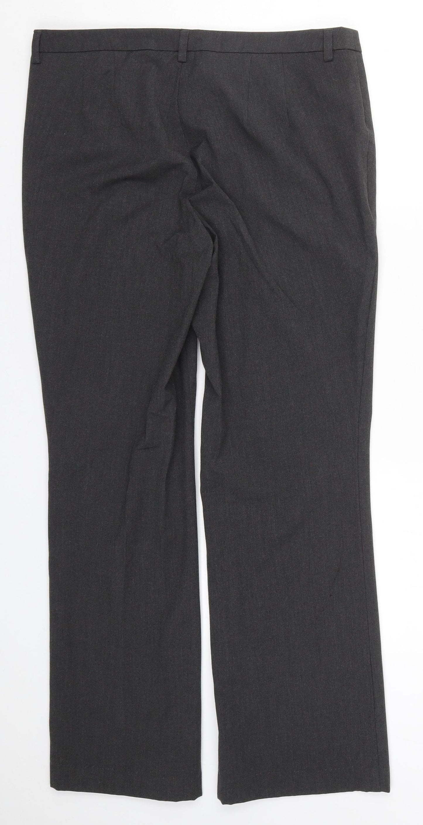 Marks and Spencer Womens Grey   Trousers  Size 32 in L28.5 in