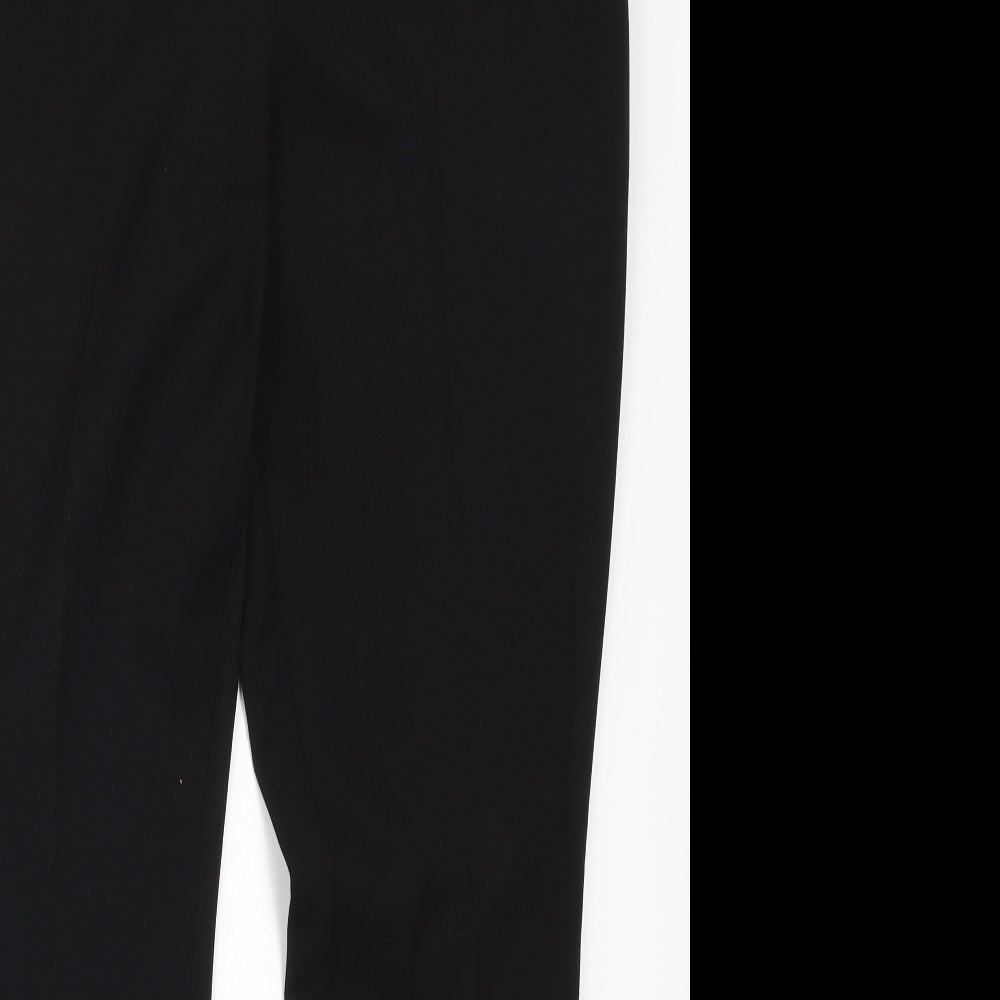 Matalan Womens Black   Trousers  Size 16 L30 in