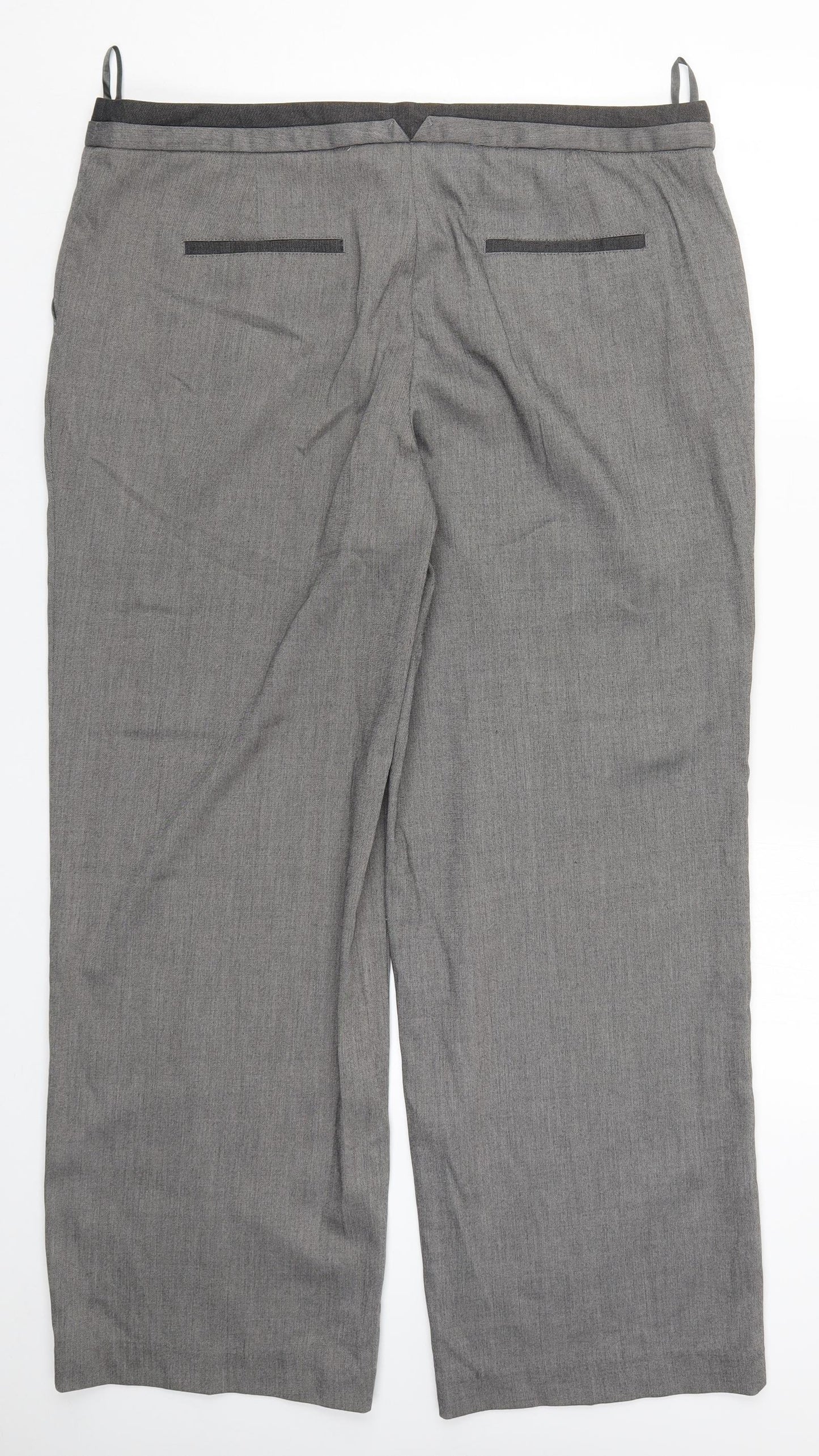 NEXT Womens Grey   Trousers  Size 16 L30 in