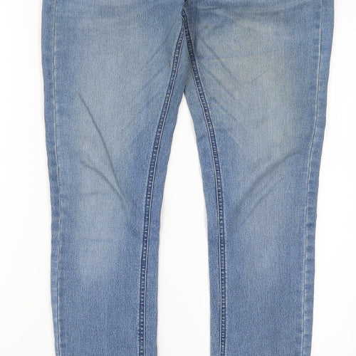 Denim Co Womens Blue  Denim Skinny Jeans Size 8 L31 in
