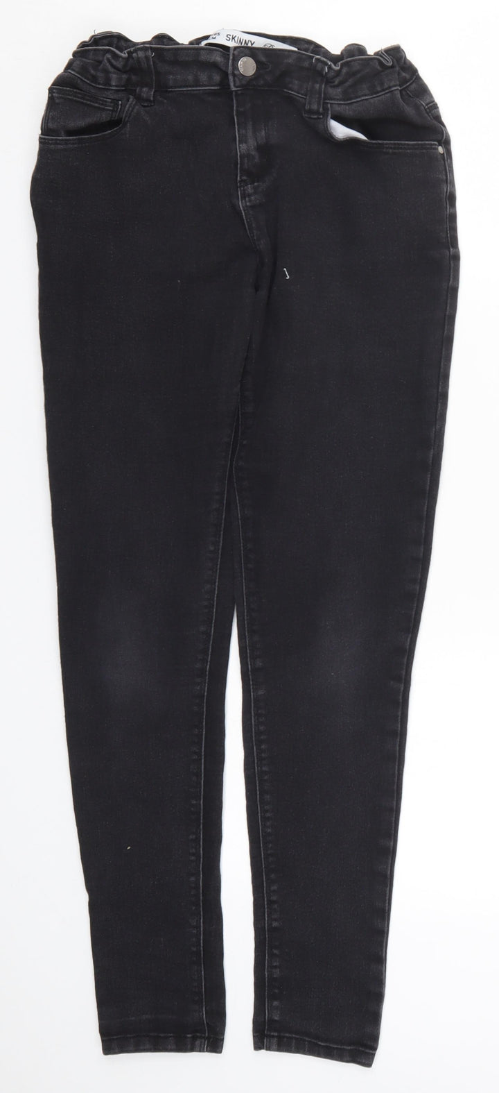 Denim Co Girls Black Denim Skinny Jeans Size 13-14 Years