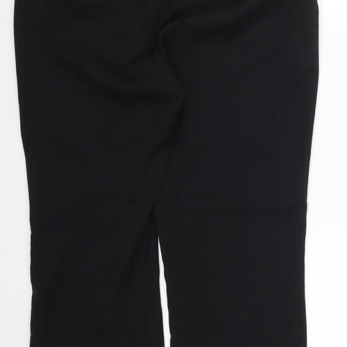 TU Womens Black   Trousers  Size 14 L25.5 in