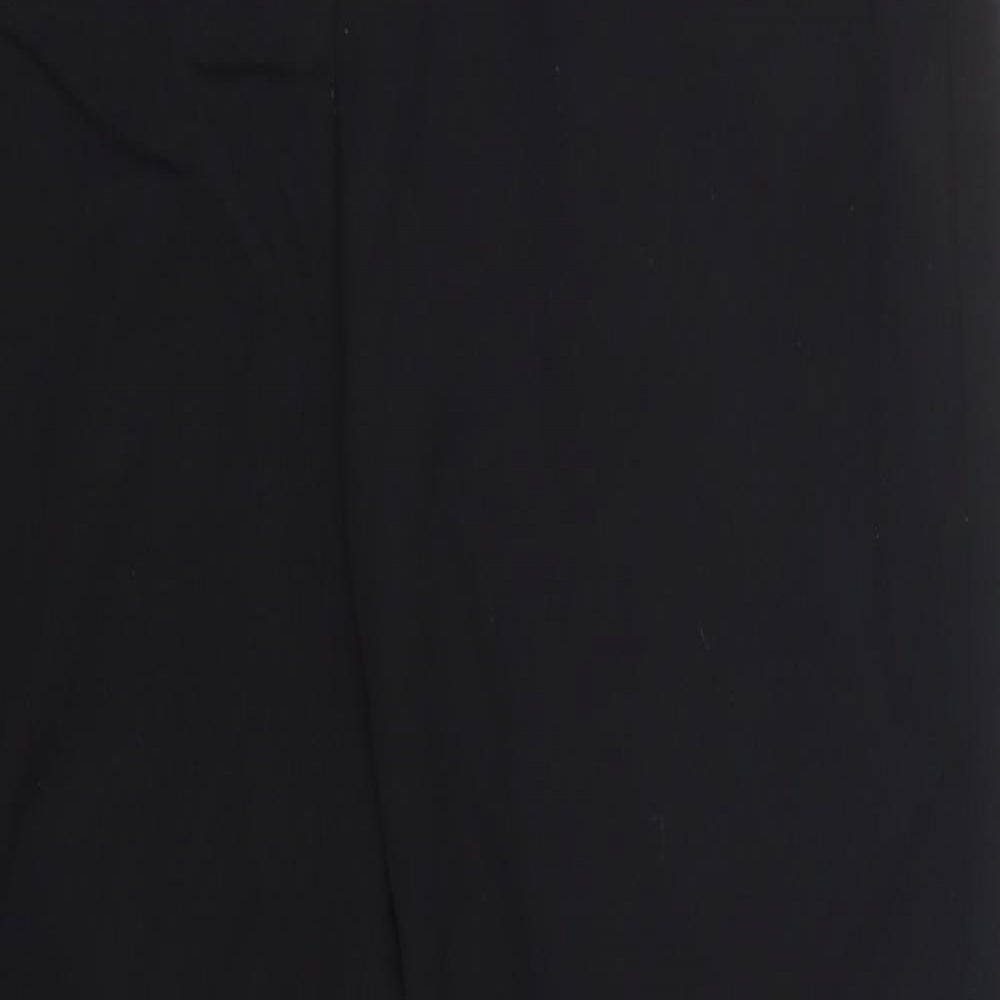 TU Womens Black   Trousers  Size 14 L25.5 in