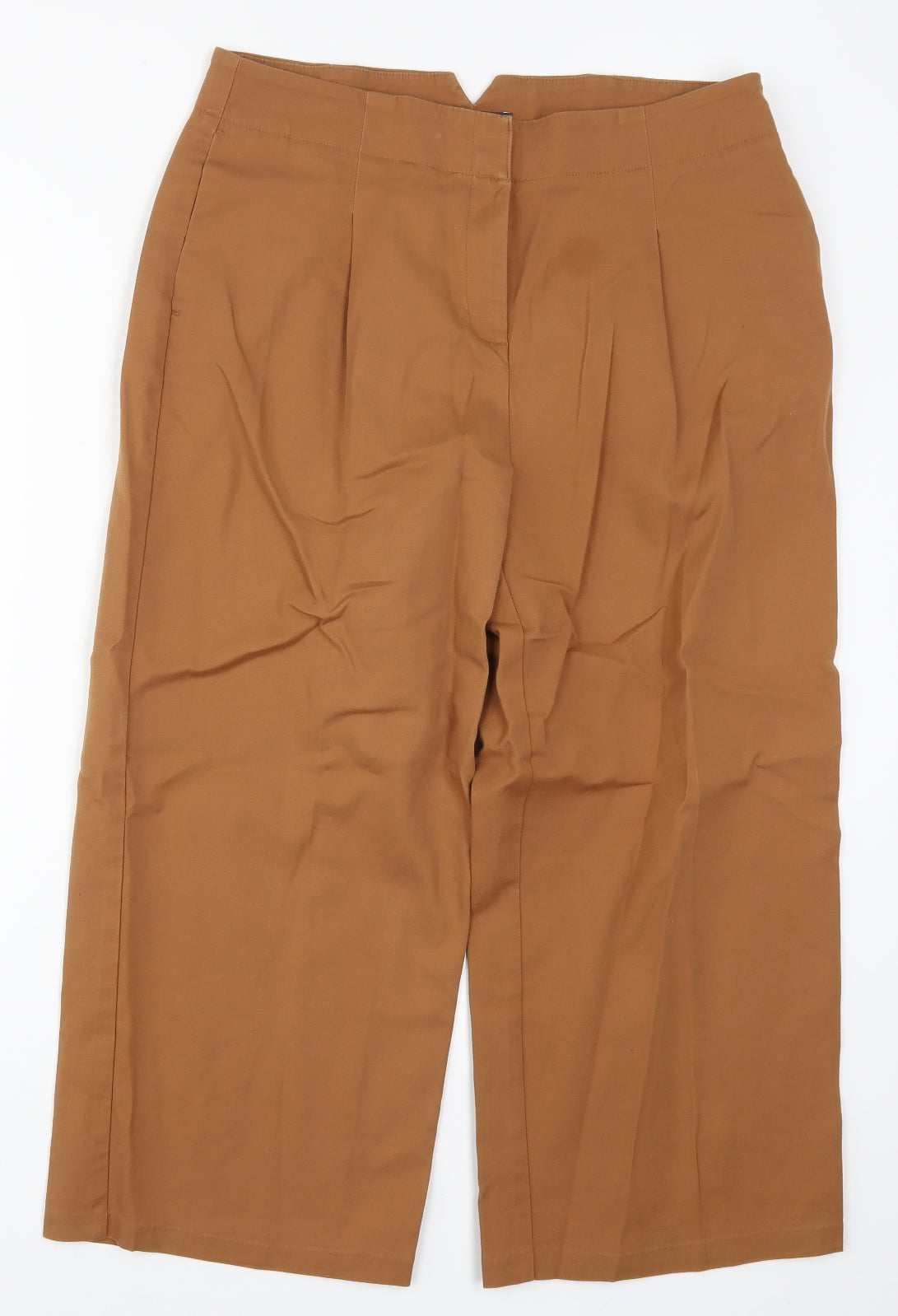 Marks and Spencer Womens Brown   Trousers  Size 14 L23 in