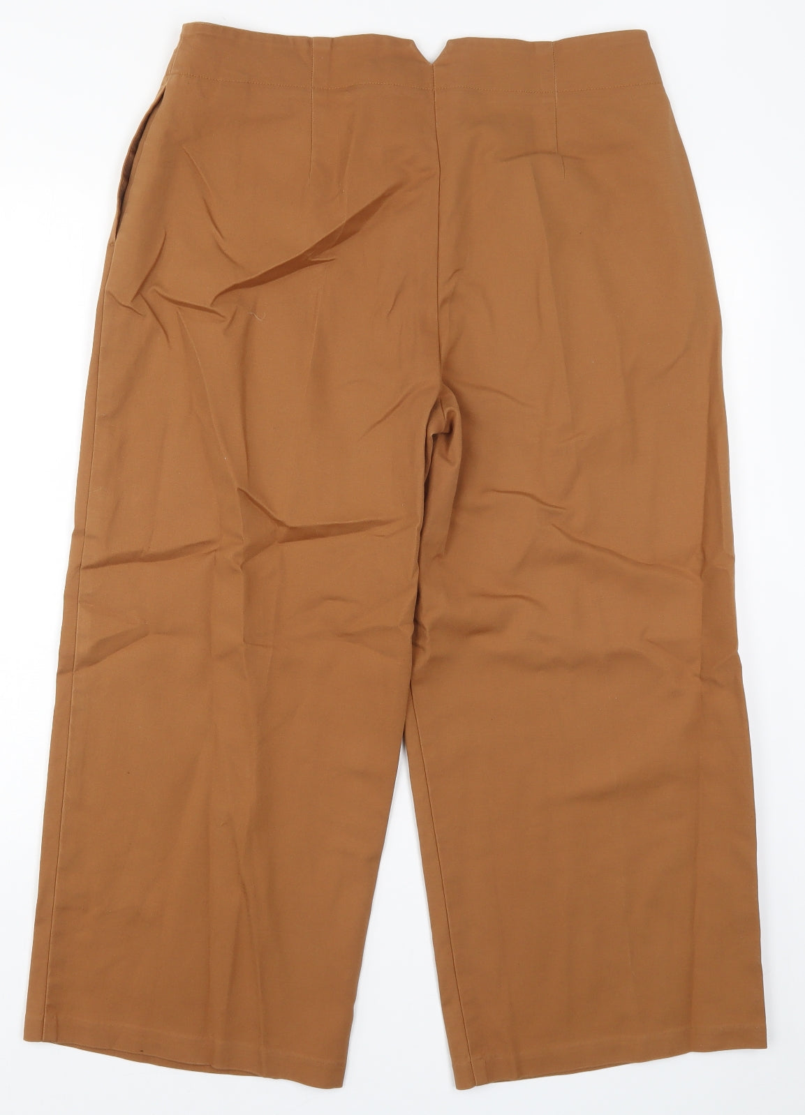 Marks and Spencer Womens Brown   Trousers  Size 14 L23 in
