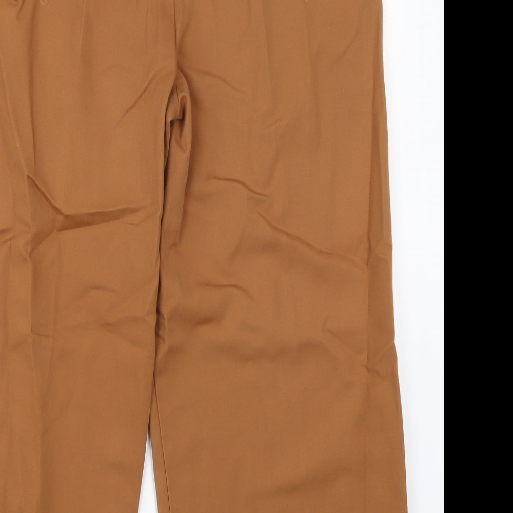 Marks and Spencer Womens Brown   Trousers  Size 14 L23 in