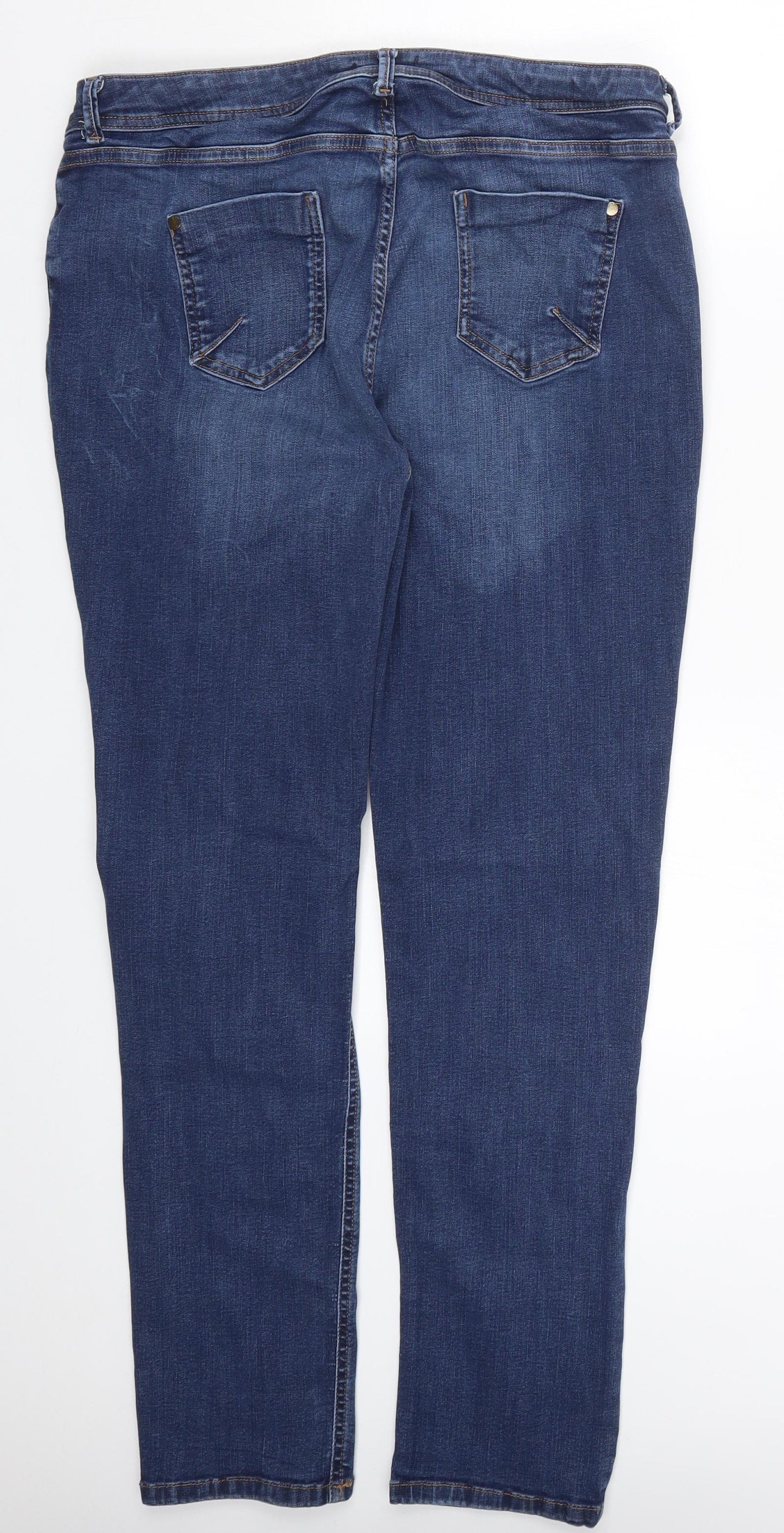 Harris Womens Blue  Denim Skinny Jeans Size 18 L29 in