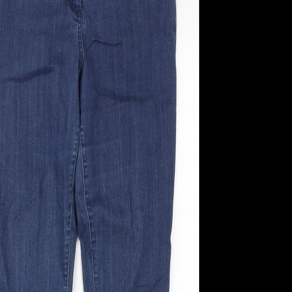 David Emanuel Womens Blue  Denim Straight Jeans Size 18 L28 in