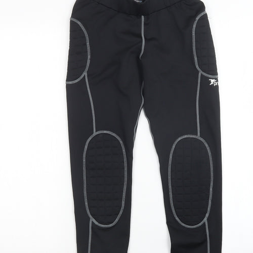 Precisiongk Boys Black   Capri Trousers Size M