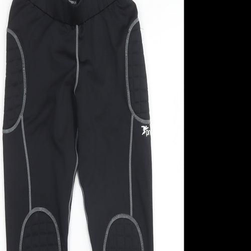 Precisiongk Boys Black   Capri Trousers Size M