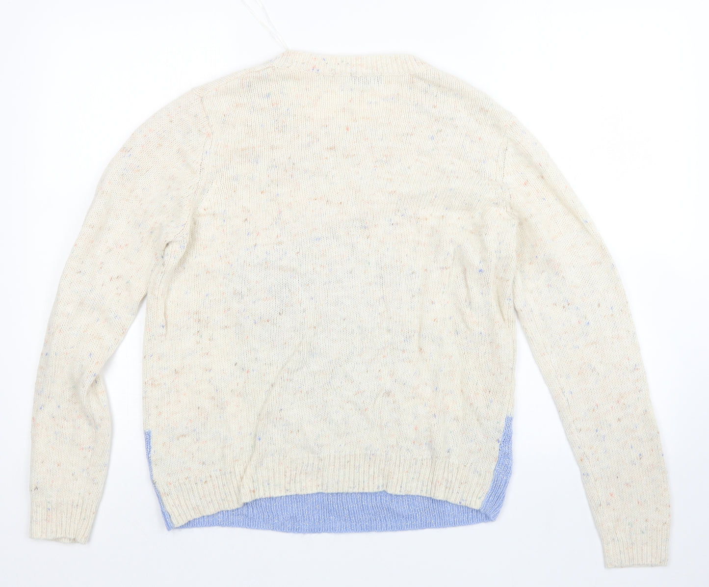 F&F Womens Beige  Knit Pullover Jumper Size 16