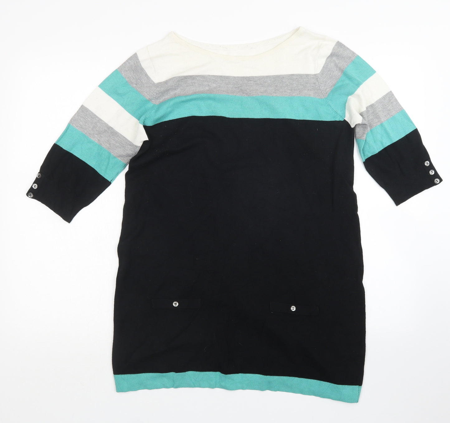 BHS Womens Black   Pullover Jumper Size 16