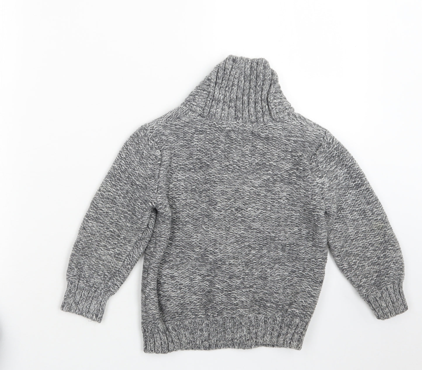 NEXT Boys Grey  Knit Pullover Sweatshirt Size 3-4 Years