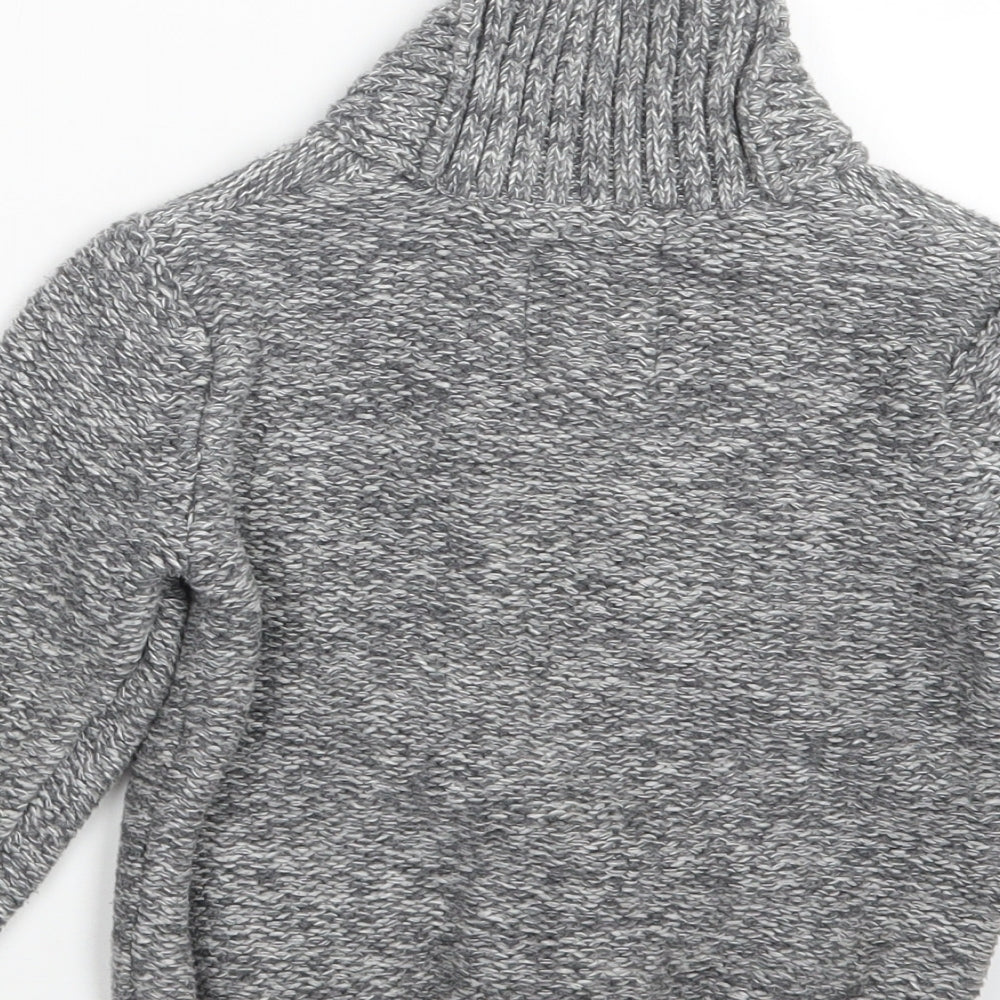 NEXT Boys Grey  Knit Pullover Sweatshirt Size 3-4 Years