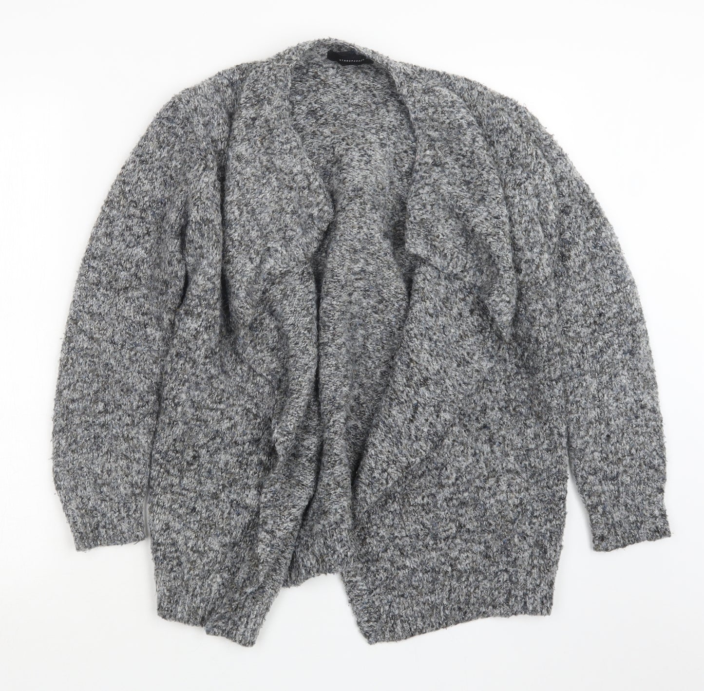 Atmosphere Womens Grey  Knit Cardigan Jumper Size 14