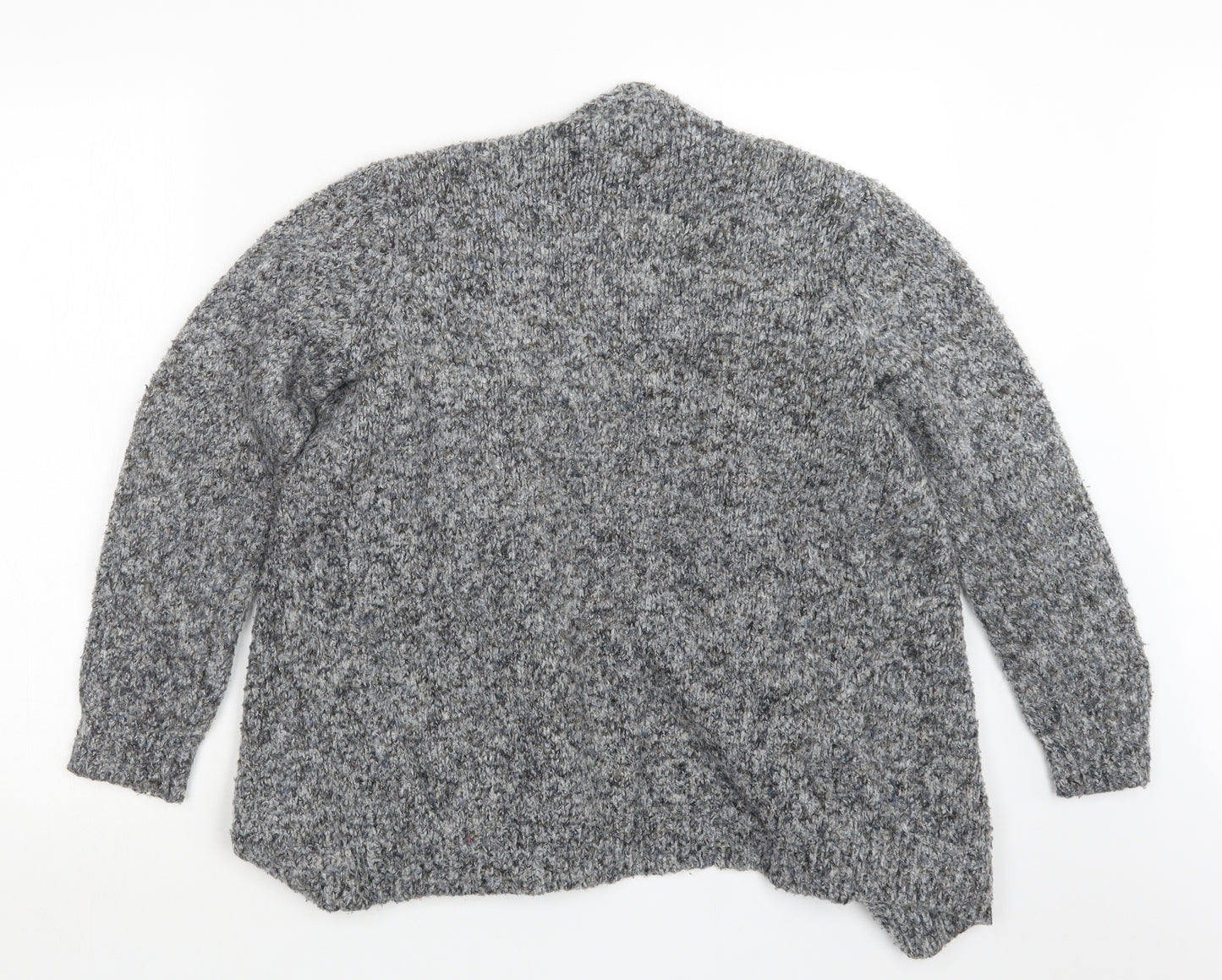 Atmosphere Womens Grey  Knit Cardigan Jumper Size 14