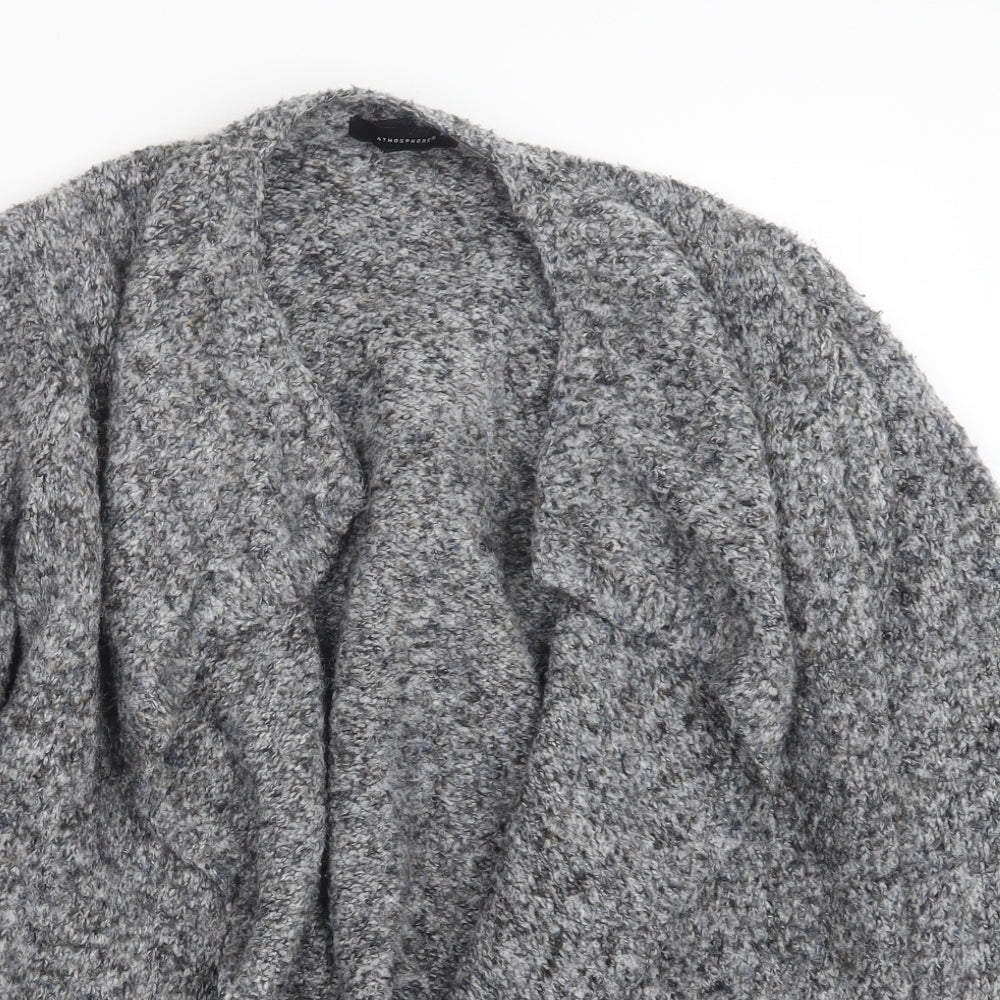 Atmosphere Womens Grey  Knit Cardigan Jumper Size 14