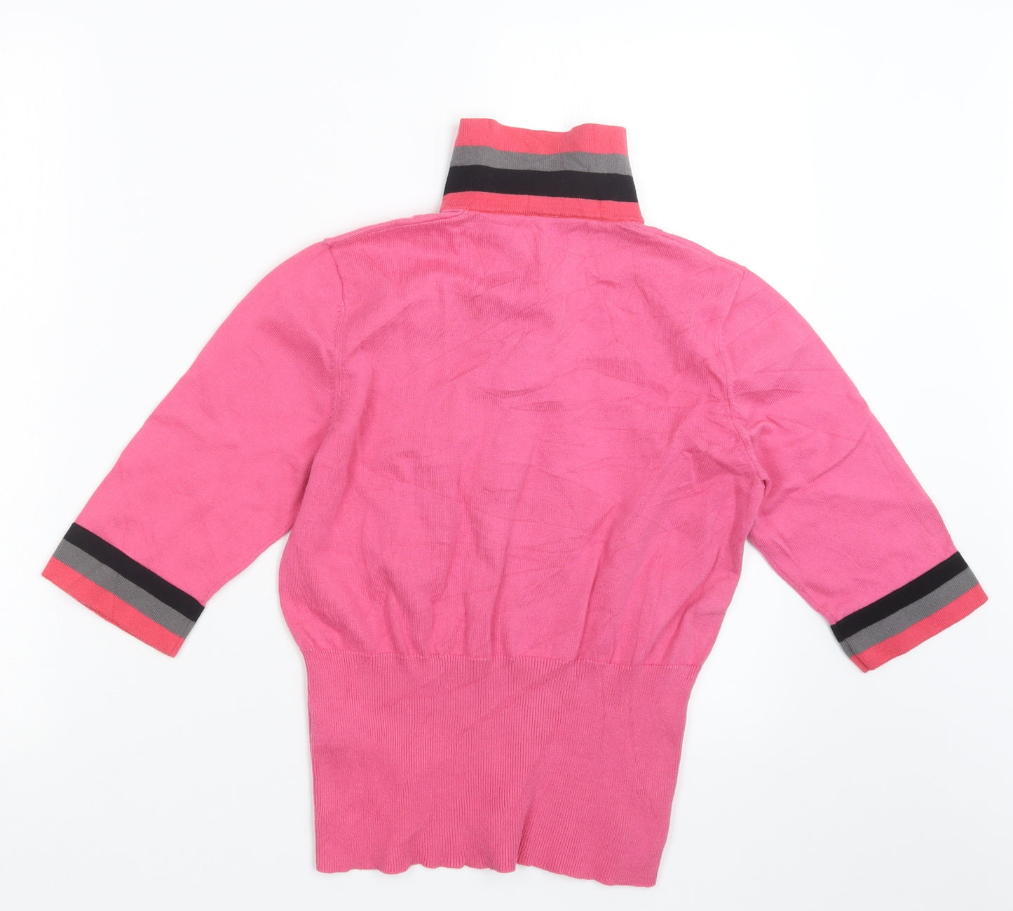 NEXT Womens Pink  Knit Pullover Jumper Size 14