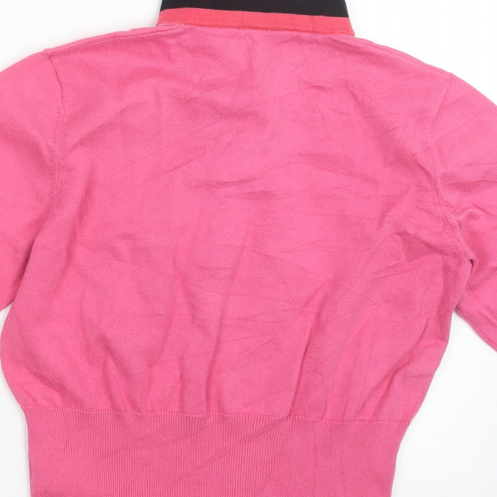 NEXT Womens Pink  Knit Pullover Jumper Size 14