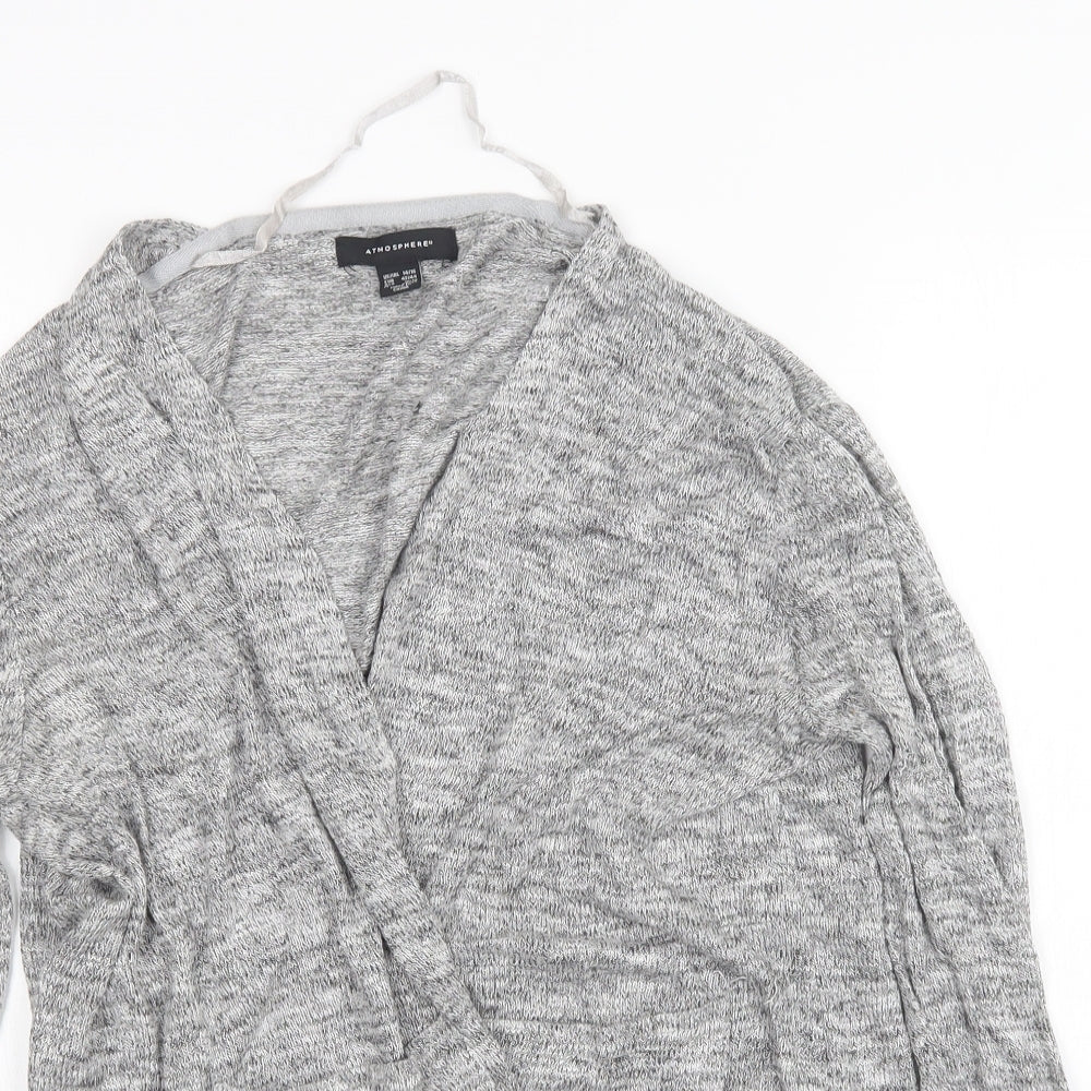 Atmosphere Womens Grey   Cardigan Jumper Size 14