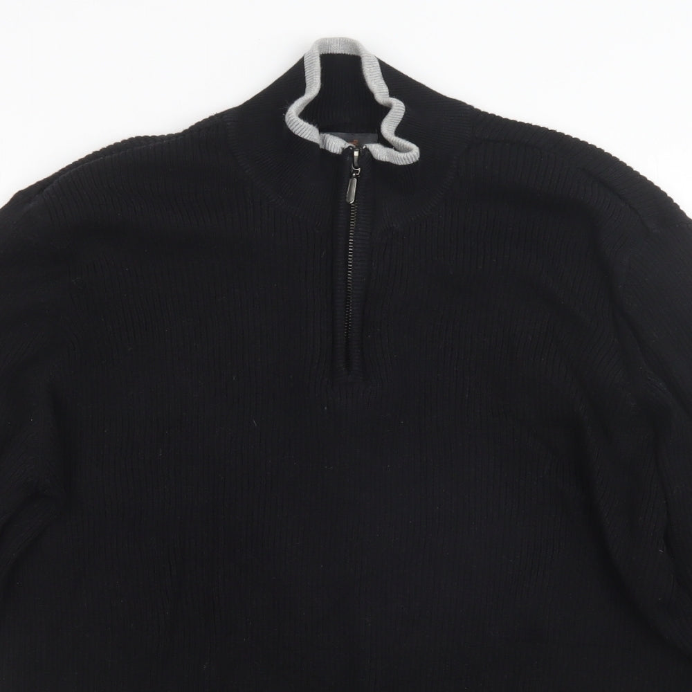 Ben Sherman Mens Black   Pullover Sweatshirt Size L
