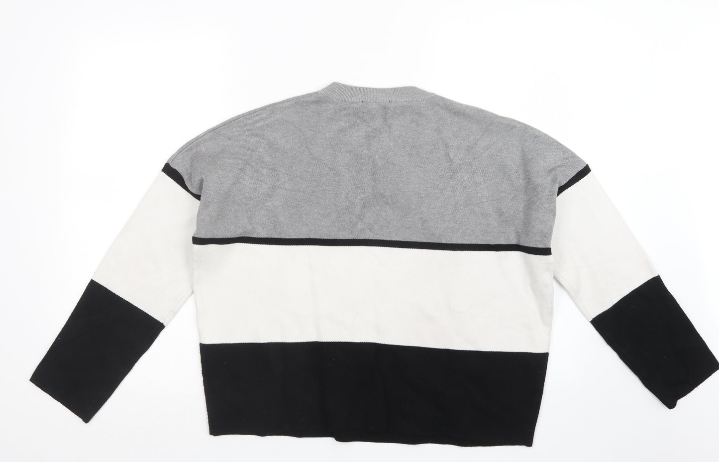 New Look Womens Grey   Pullover Jumper Size L