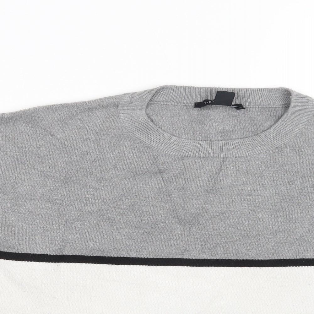 New Look Womens Grey   Pullover Jumper Size L