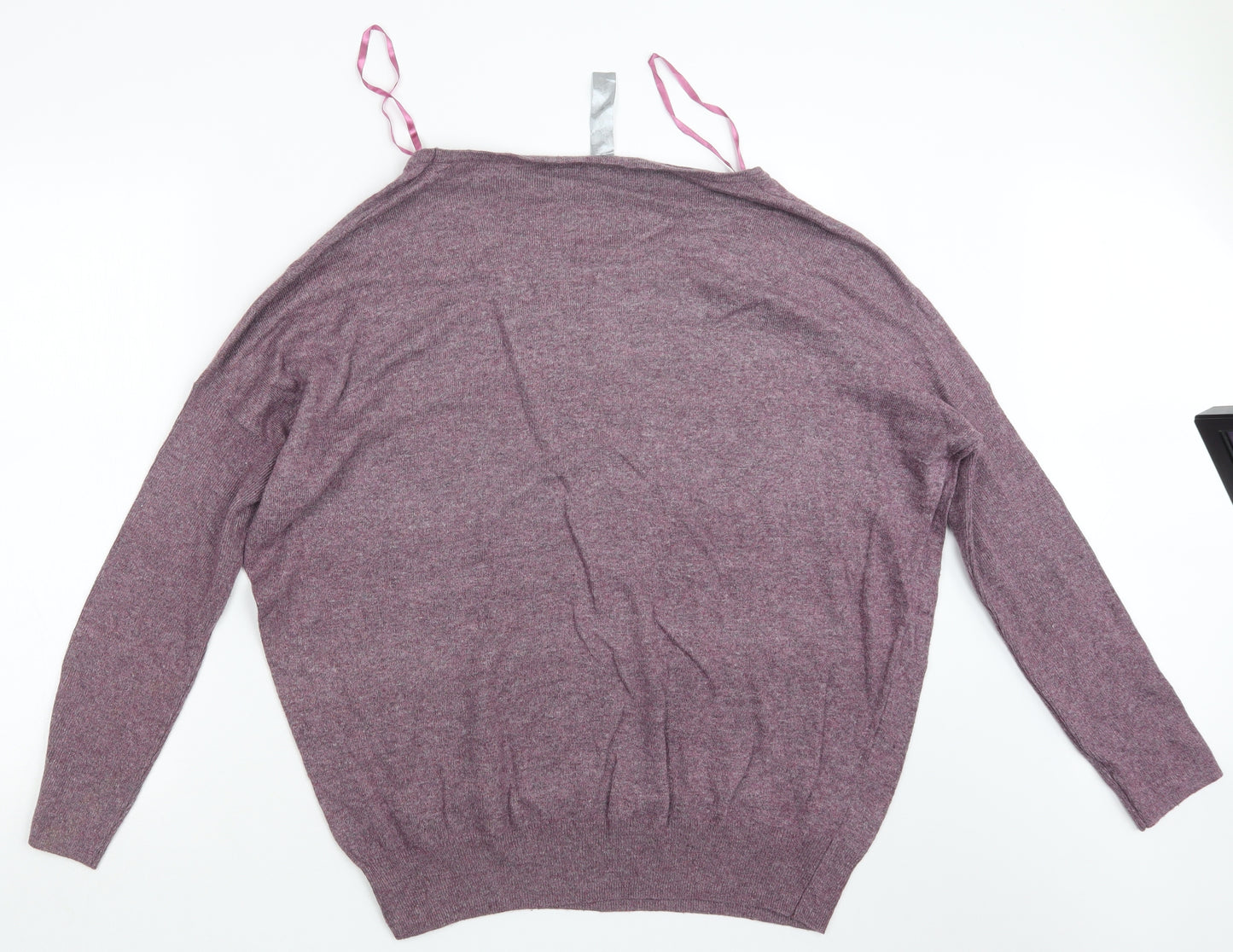 Yours Womens Purple   Pullover Jumper Size 22