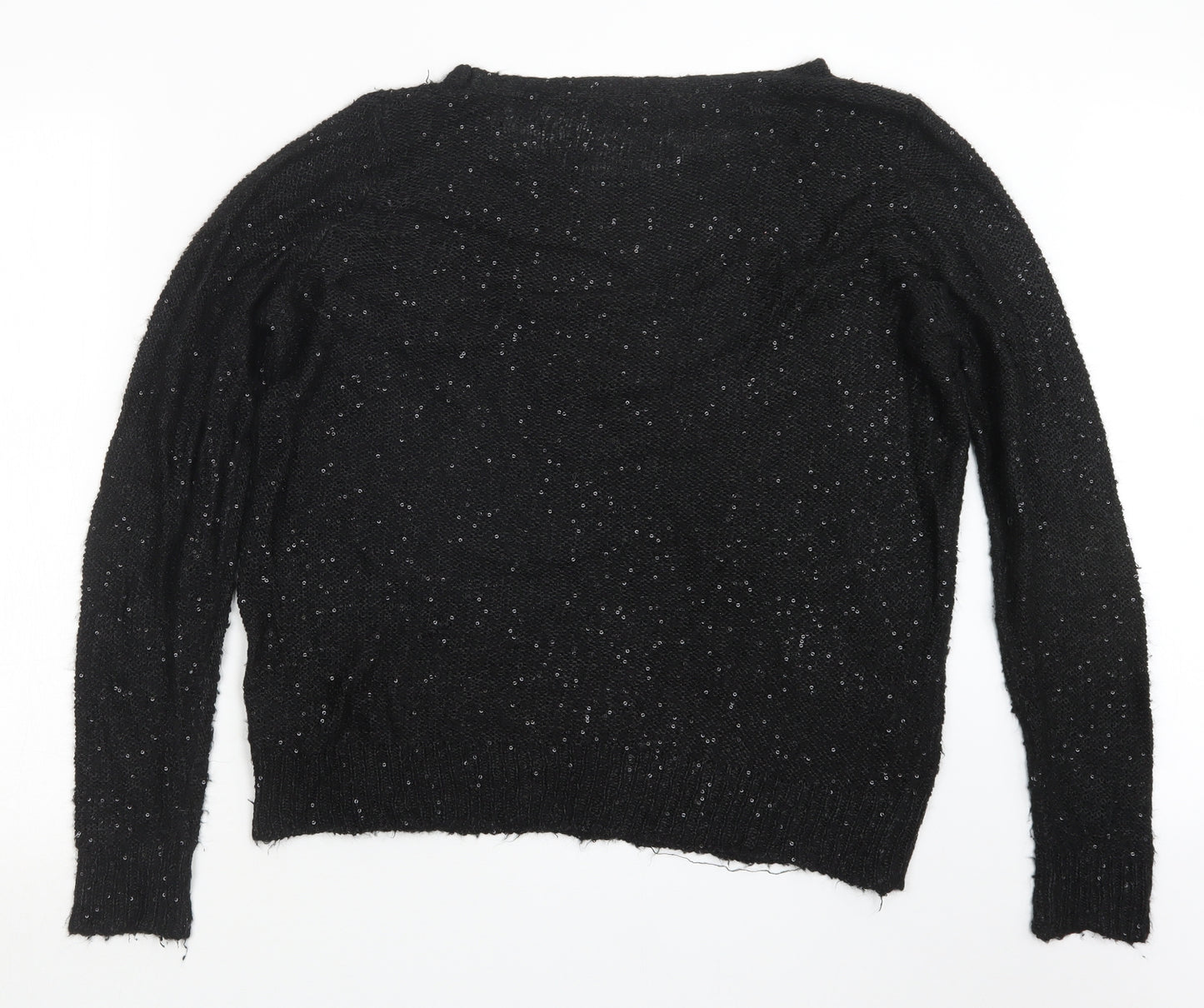 Marks and Spencer Womens Black   Pullover Jumper Size 22
