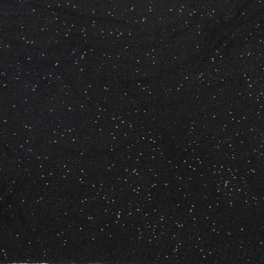 Marks and Spencer Womens Black   Pullover Jumper Size 22