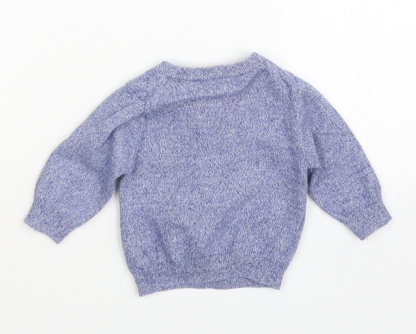 Hatley Boys Blue  Knit Pullover Jumper Size 6-9 Months