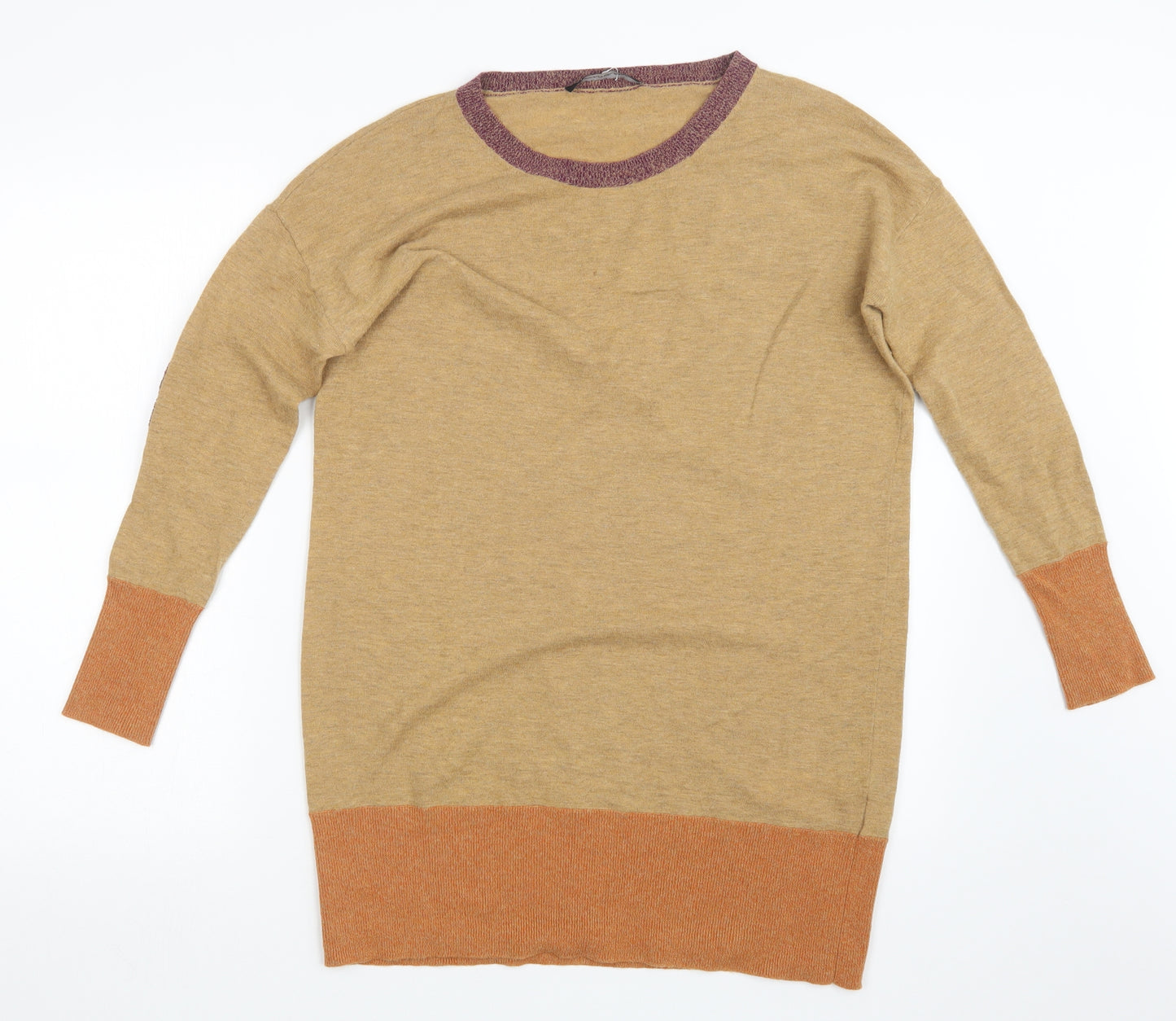 Penny Black Womens Beige  Knit Pullover Jumper Size S