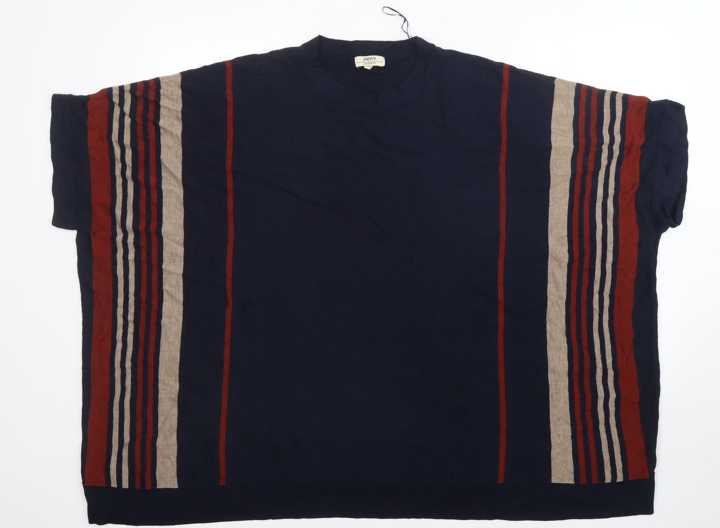 Papaya Womens Blue   Cape Jumper Size S